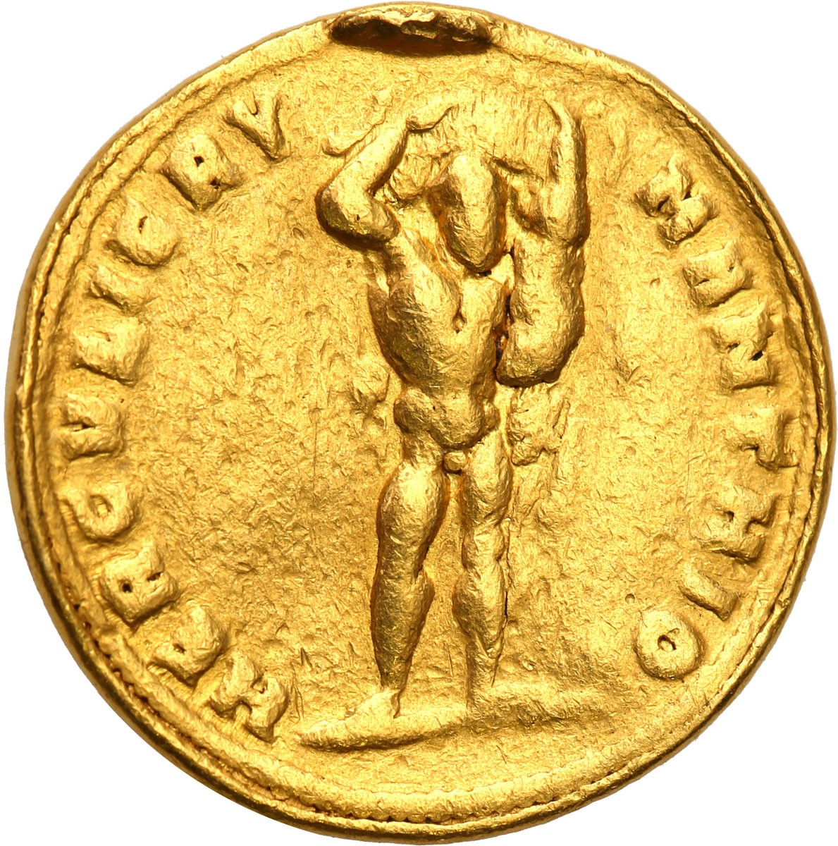 Cesarstwo Rzymskie. Probus (276 282). Aureus (278), Siscia - RZADKI